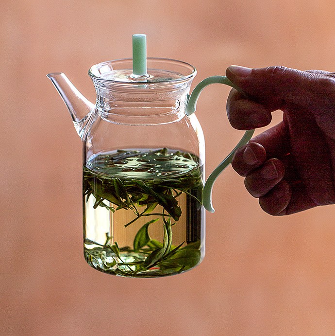 玻璃壶绿茶壶仿宋执壶耐高温可煮小壶红茶泡茶壶T小宋壶简约花茶 - 图0
