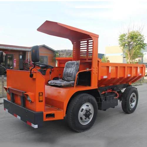 矿用电动运输车四不像四轮自卸车低矮型新能源矿山运输车 - 图2