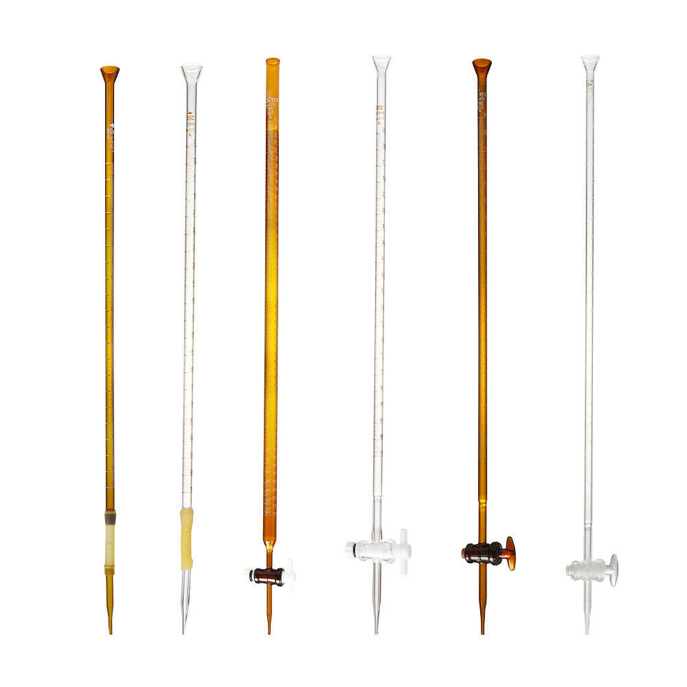 A级滴定管四氟乙烯酸碱两用玻璃酸式碱式滴定管10 50ml实验室耗材,淘宝优惠券,粉丝福利购,淘宝优惠卷