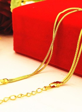 日韩简约时尚细手链 越南沙金镀金个性民族风学生首饰女. 久不掉