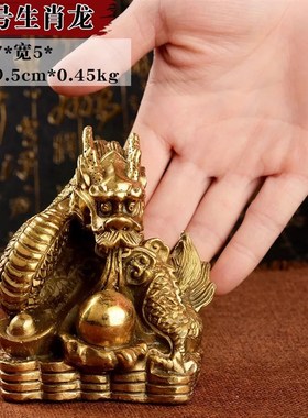 纯铜十二生肖12生肖摆件大号铜鼠铜牛虎兔龙蛇铜马W羊猴鸡狗猪属