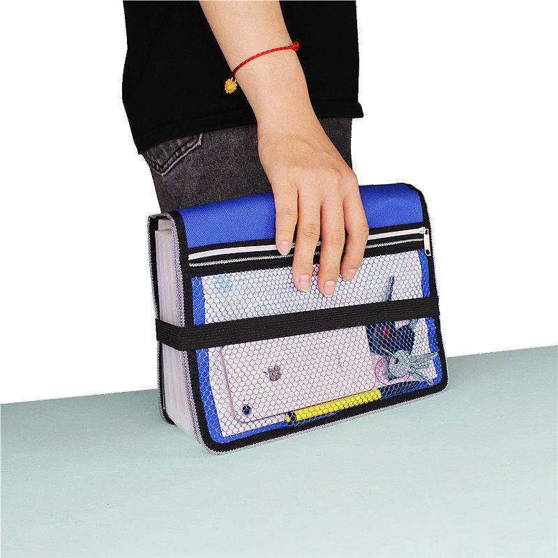 牛津布a5风琴包多层票单据文件夹收纳袋办公大容量单子分类整理夹,淘宝优惠券,粉丝福利购,淘宝优惠卷