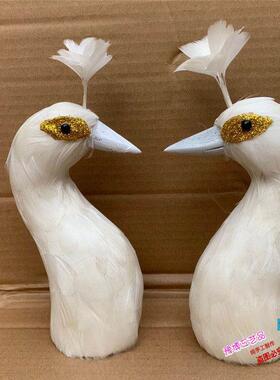 仿真羽毛孔雀头开业花篮