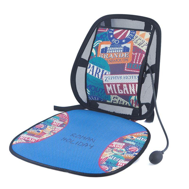 汽车腰靠夏季冰丝透气主驾驶腰靠背座椅按摩腰拖靠垫护腰气囊调节,淘宝优惠券,粉丝福利购,淘宝优惠卷