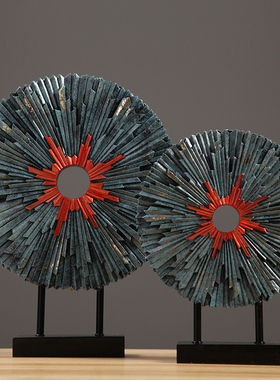 客厅装饰 装饰品创意酒柜装饰品摆件家居玄关办公室新中式简约