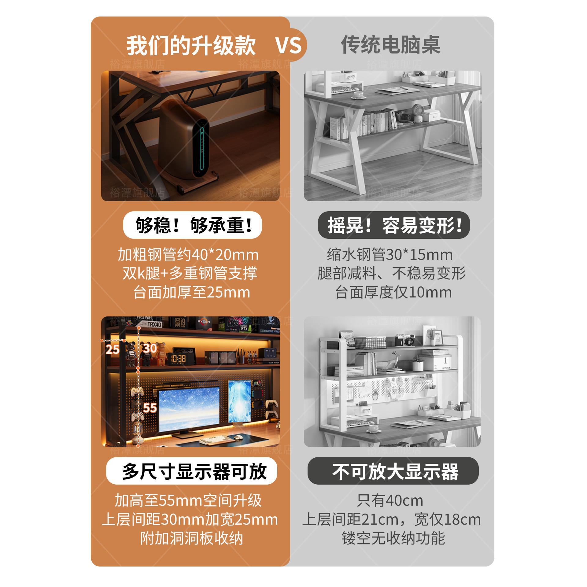 Computer desk storage cabinet integrated computer desk desktop home desk bookshelf storage hole board integrated small apartment study