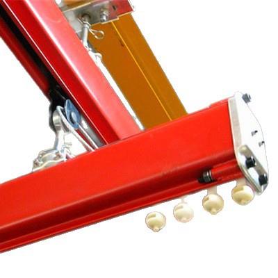 KBK轨道起重机手拉小车挂钩式单速电动葫芦0.5吨柔性梁倒挂装置 - 图3