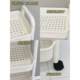 Storage rack, trolley, snacks, mobile storage rack, floor-standing desk, under desk, bedside, living room, kitchen storage rack