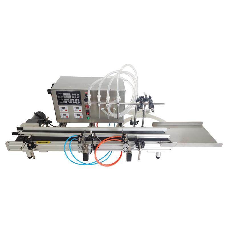 小型定量四头隔膜泵液体灌装机矿泉水果汁玻璃瓶全自动灌装,淘宝优惠券,粉丝福利购,淘宝优惠卷