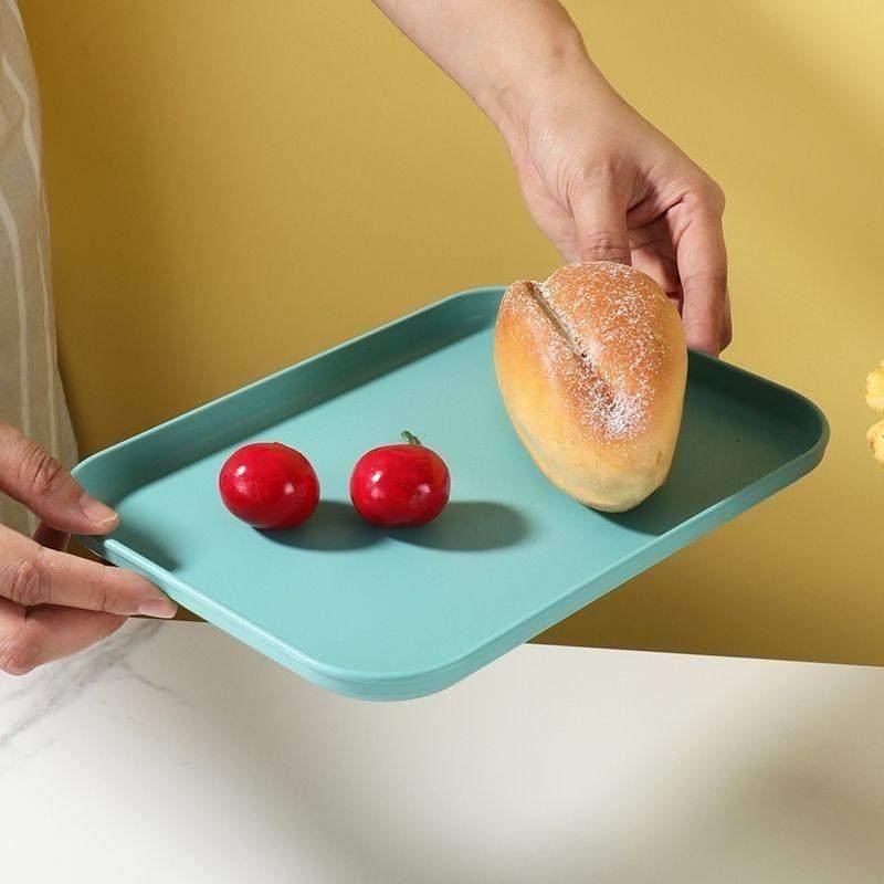 北欧ins托盘家用茶杯水杯茶盘塑料客厅茶几杯子长方形水果餐盘,淘宝优惠券,粉丝福利购,淘宝优惠卷