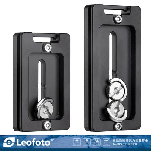 Leofoto徕图PL-62/80/PU-100D快装板相机阿卡接口三脚架云台底座 - 图0