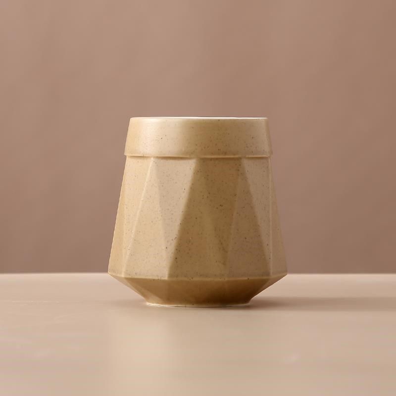 400ML 陶瓷洗漱牙杯簌口牙刷杯刷牙缸家用几何型酒店旅馆民宿,淘宝优惠券,粉丝福利购,淘宝优惠卷