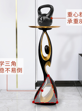 艺术人物大型落地摆件客厅迎宾电视柜沙发玄关边轻奢家居软装饰品