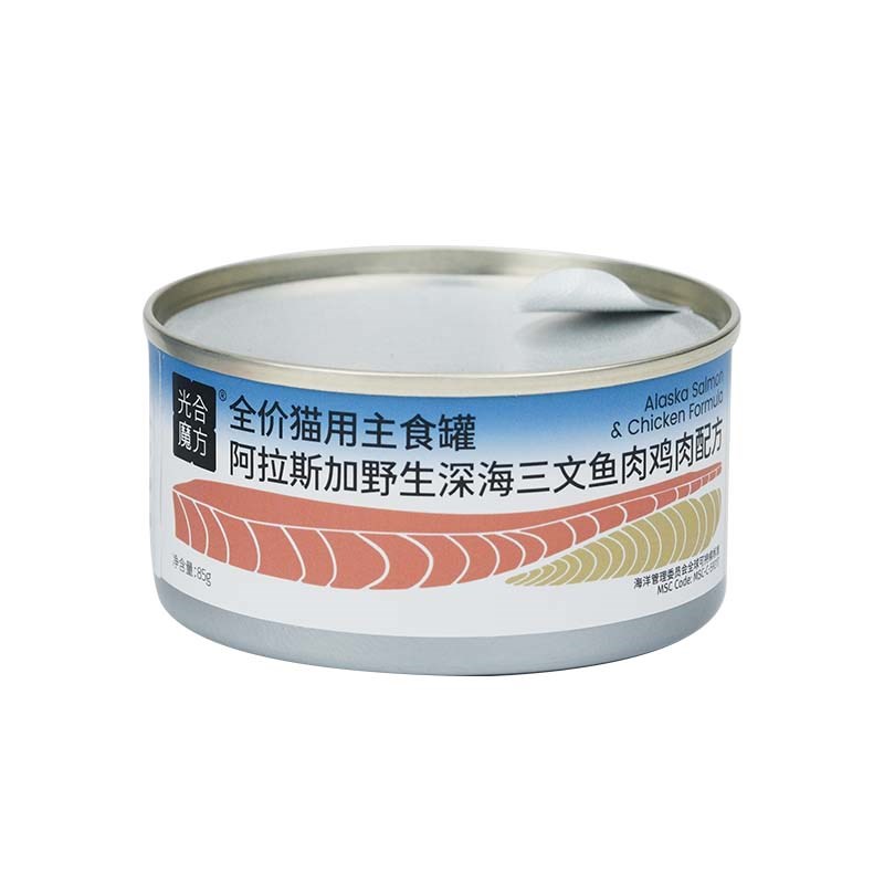 光合魔方主食猫罐主食餐包猫饭肉泥湿粮猫粮增肥发腮营养美毛全猫 - 图3
