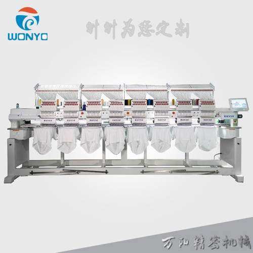 自动单头电脑绣花机平绣帽子成衣毛巾个性电脑高清刺绣机 - 图3