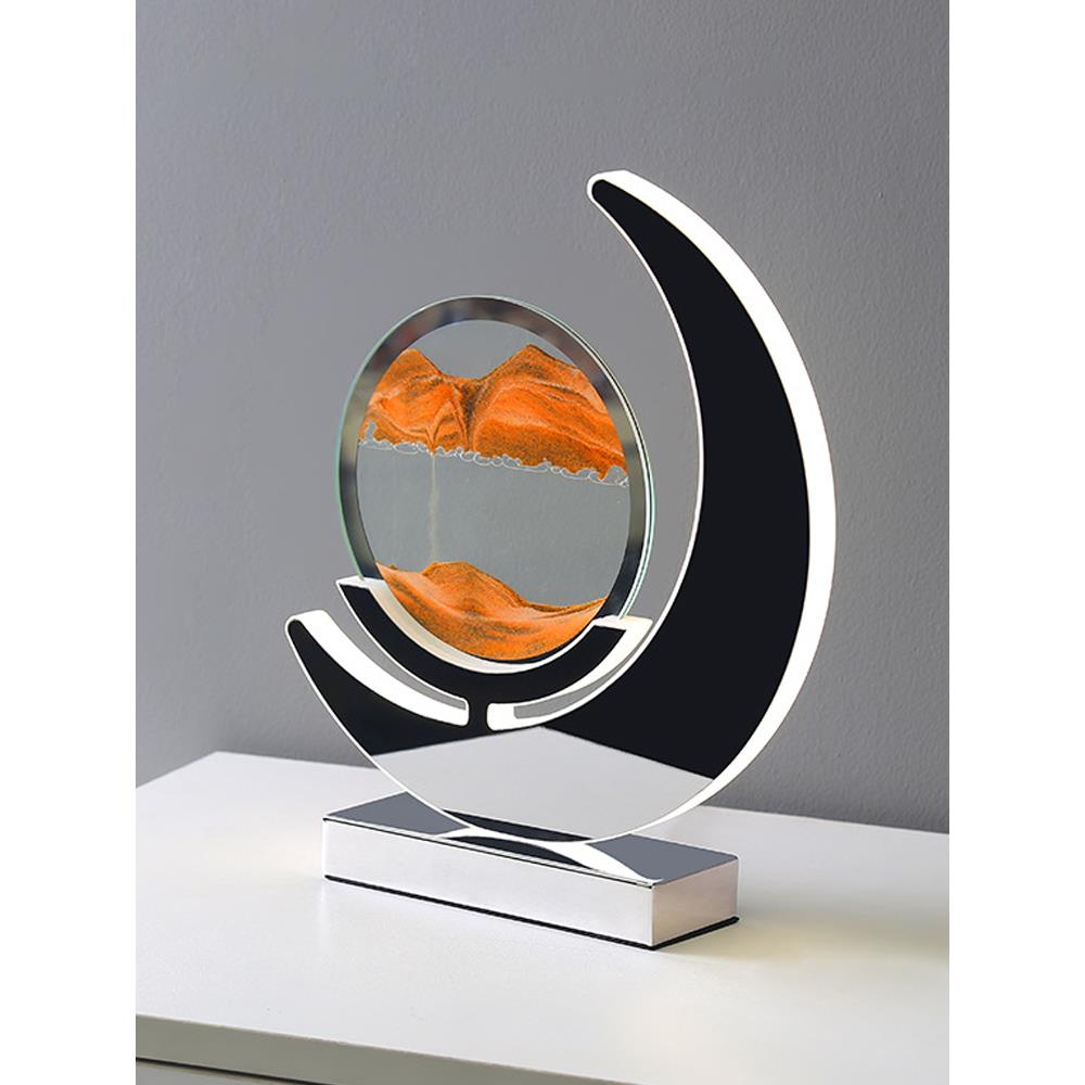 流沙画摆件创意艺术客厅办公室酒柜电视柜家居轻奢装饰品礼物沙漏 - 图3