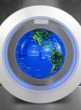 发光磁悬浮地球仪台灯办公室书房灯光教学摆件学生创意礼品礼物
