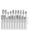 Carbide rotary file metal grinding drill bit electric tool collection Wugang milling Y cutter inner tungsten steel grinding