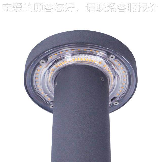 ZdOLAI Foreign Trade I Export Waterproof P65ZL-LED-T Diameter 140 Integrated Pressure Cast 12wle Grass
