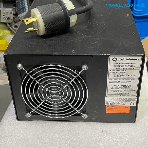 询价购-美国JDS Uniphase激光器电源2113-75SLT - 图0