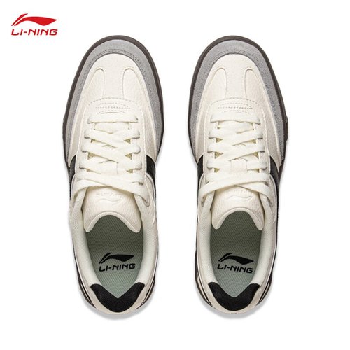 李宁板鞋征荣92滑板2025新款百搭低帮舒适耐磨运动休闲鞋子女鞋子 - 图3