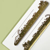 National Museum of Natural History Cultural and Creative Dinosaur Bronze Ruler Stationery Ruler Birthday Graduation Class Party Gift