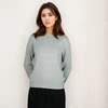 Autumn and winter women's knitted sweater round neck sweater new simple bottoming shirt top TN5219