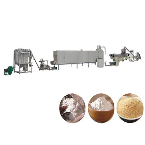 五谷杂粮磨粉设备厂家 米粉米糊生产线玉米面粉加工机械LY-65 - 图3