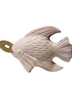 招财进宝鱼摆件家居客厅茶几办公室书桌装饰品乔迁新居礼品工艺品