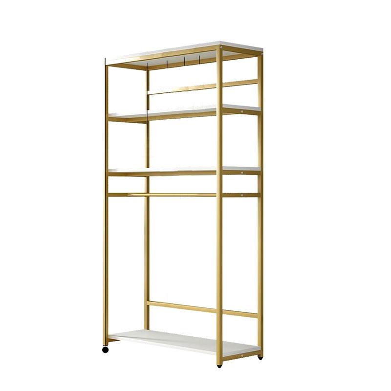 家纺货架展示架四件套床上用品陈列架被子枕芯展架布料窗帘置物架 - 图3