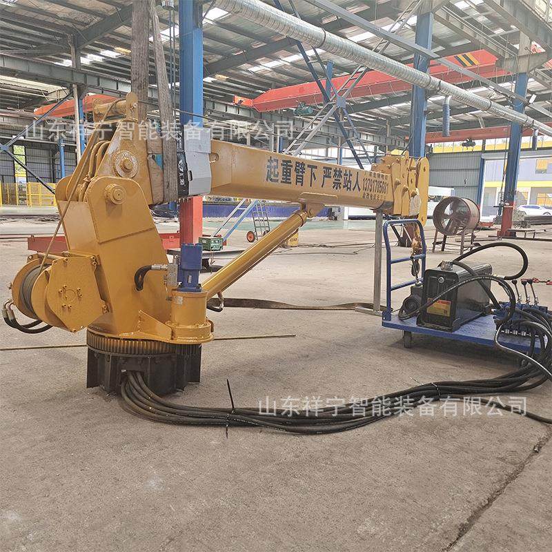 船用5吨船吊起重机码头港口液压伸缩固定吊机小型渔船直臂船吊,淘宝优惠券,粉丝福利购,淘宝优惠卷