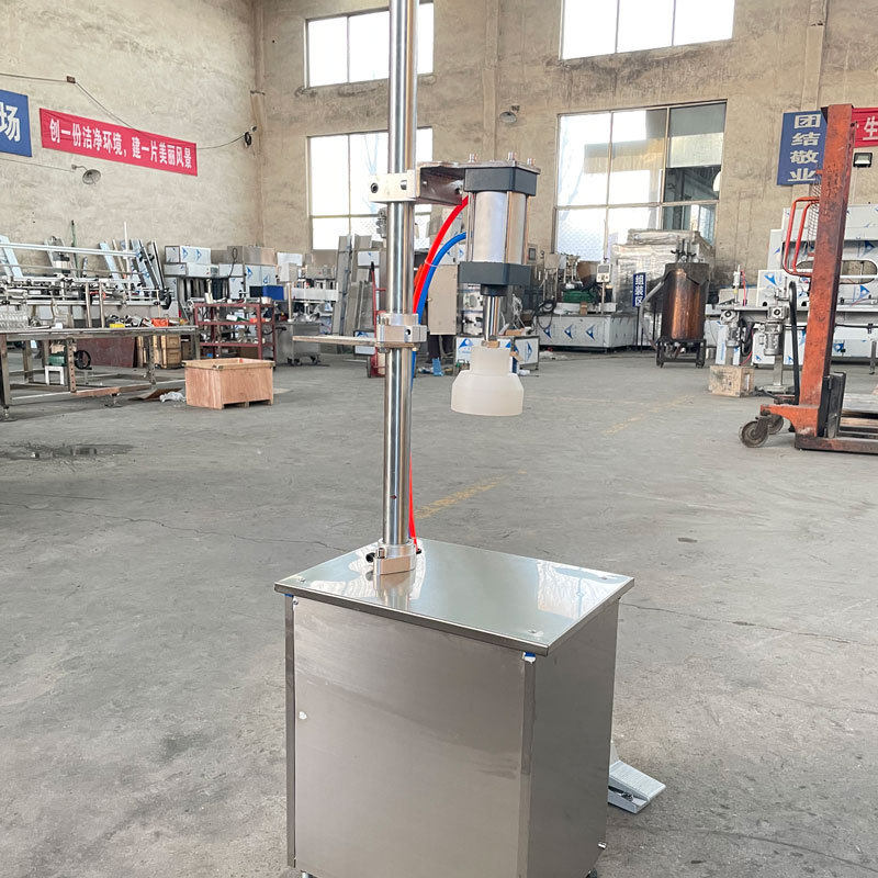 半自动气动封口机 塑料瓶大豆油花生油香麻油桶瓶塑料盖压盖机,淘宝优惠券,粉丝福利购,淘宝优惠卷