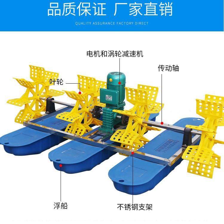 水车式增氧机泵池塘河塘渔塘增氧机泵浮水大型养鱼排灌加氧气双用,淘宝优惠券,粉丝福利购,淘宝优惠卷