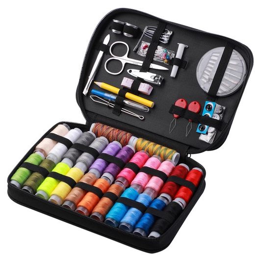 针线盒家用针线包高质量好实用全套装缝补衣线高端多色裁缝纫工具