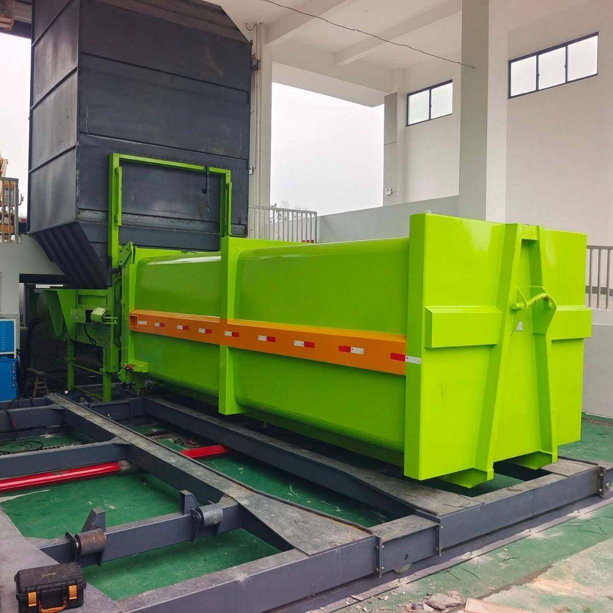 水平压缩式中转站设备分体式处理200-00吨生活垃圾压缩机中转站,淘宝优惠券,粉丝福利购,淘宝优惠卷