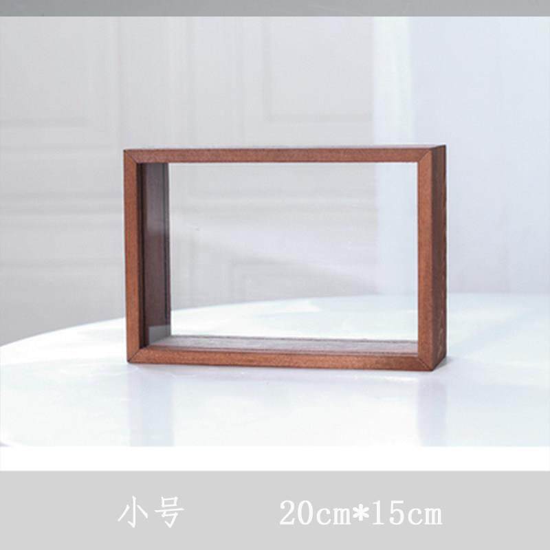 法式西餐分子料理意境菜创意玻璃位上冷菜餐具双面透明玻璃木盒盘,淘宝优惠券,粉丝福利购,淘宝优惠卷