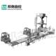 Fully automatic bag sealing and palletizing intelligent packaging line rice, cereals and fertilizer granules weighing and packaging machine