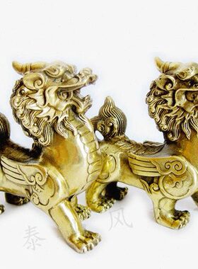 新款铜貔貅摆件家居装饰品玄关客厅办公室店铺开业礼品桌面摆设