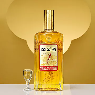 【五粮液】黄金酒人参枸杞酒480ml*2瓶[348元优惠券]-寻折猪