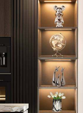 轻奢高档客厅装饰品摆件家居w电视酒柜高端大气上档次乔迁新居礼