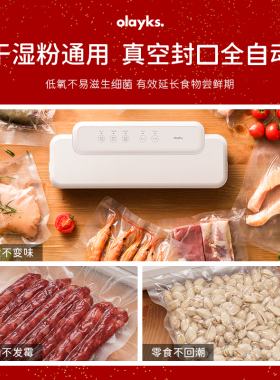 抽密封零食品封口包装锁鲜小型塑封干湿两用