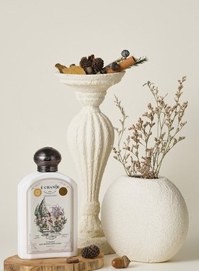 高级感白色肌理烛台桌面覆古瓶拍照道具香薰陈列摄影装饰