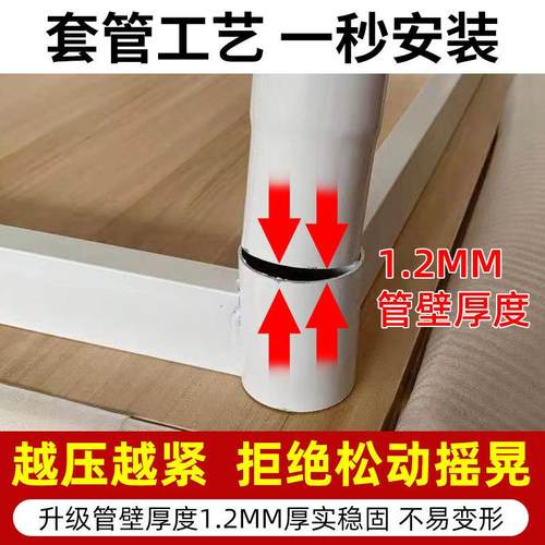 会议桌长桌长条桌长方形办公室桌椅组合简约现代工作台实木洽谈桌 - 图1