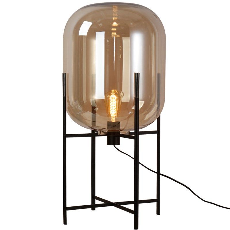 意大利设计师工业风新古典玻璃床头灯后现代客厅卧室书桌装饰台灯,淘宝优惠券,粉丝福利购,淘宝优惠卷