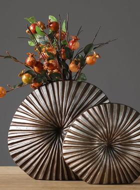 美式复古摆件高级感现代高档轻奢客厅电视柜玄关餐边柜家居装饰品