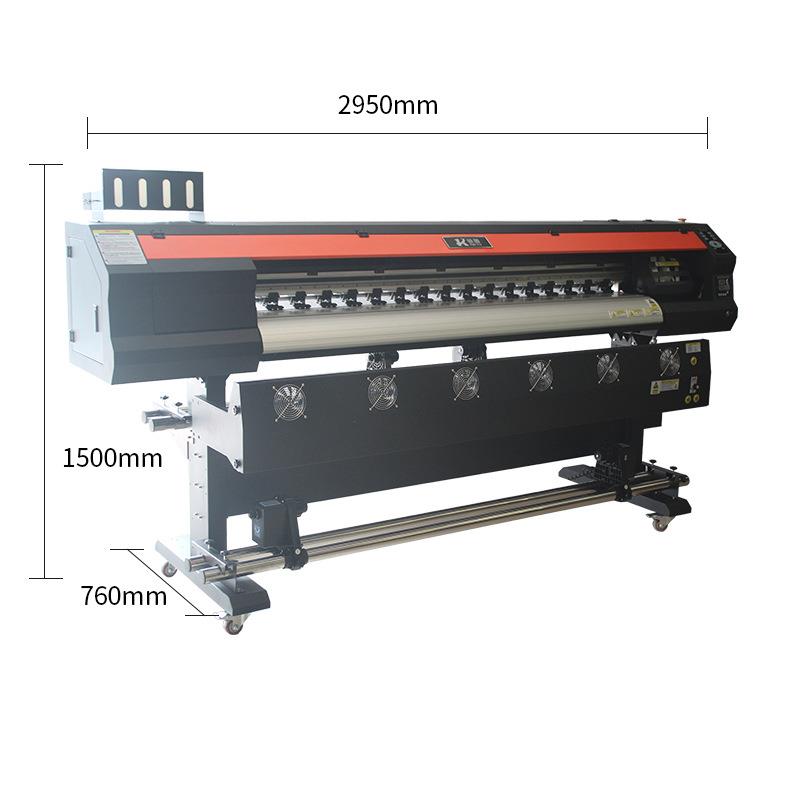 1.8米双头四头DX5XP600i3200喷头高清高速写真机户外喷绘机 - 图2