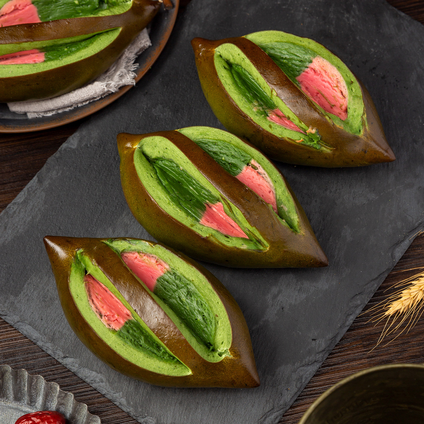 卡布罗森抹茶树莓碱水饱腹强早餐代餐健身代餐零食手作面包,淘宝优惠券,粉丝福利购,淘宝优惠卷