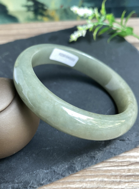 带证书未镶嵌a货冰糯种油青绿色