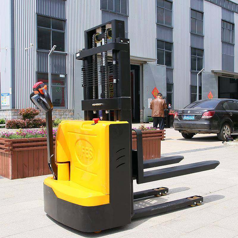 厂家1吨1.5吨步行式电动搬运升高叉车堆高车液压搬运堆高机,淘宝优惠券,粉丝福利购,淘宝优惠卷
