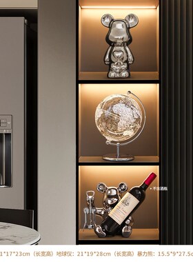 福鹿装饰摆件轻奢高级p感客厅玄关桌面酒柜装饰摆件电视柜乔迁礼